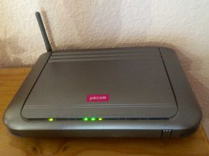El router SMC7908A-ISP de yacom